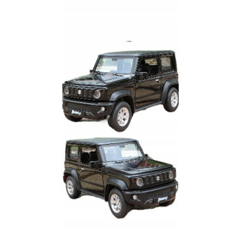 SUZUKI JIMNY METALOWY MODEL SAMOCHODU 1:24 DŹWIĘK ŚWIATŁO CZARNY PREZENT
