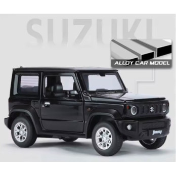 SUZUKI JIMNY METALOWY MODEL SAMOCHODU 1:24 DŹWIĘK ŚWIATŁO CZARNY PREZENT