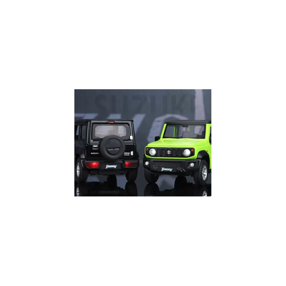 SUZUKI JIMNY METALOWY MODEL SAMOCHODU 1:24 DŹWIĘK ŚWIATŁO CZARNY PREZENT