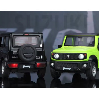SUZUKI JIMNY METALOWY MODEL SAMOCHODU 1:24 DŹWIĘK ŚWIATŁO CZARNY PREZENT