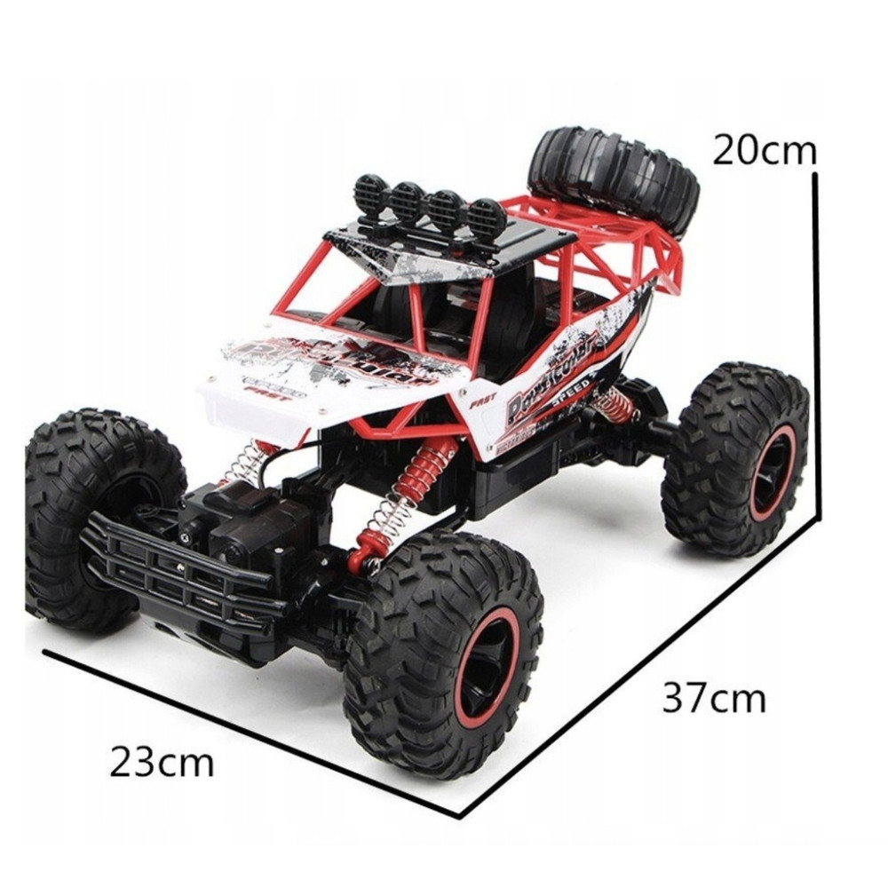 SAMOCHÓD TERENOWY OFF ROAD ZDALNIE STEROWANY RC