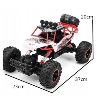 SAMOCHÓD TERENOWY OFF ROAD ZDALNIE STEROWANY RC