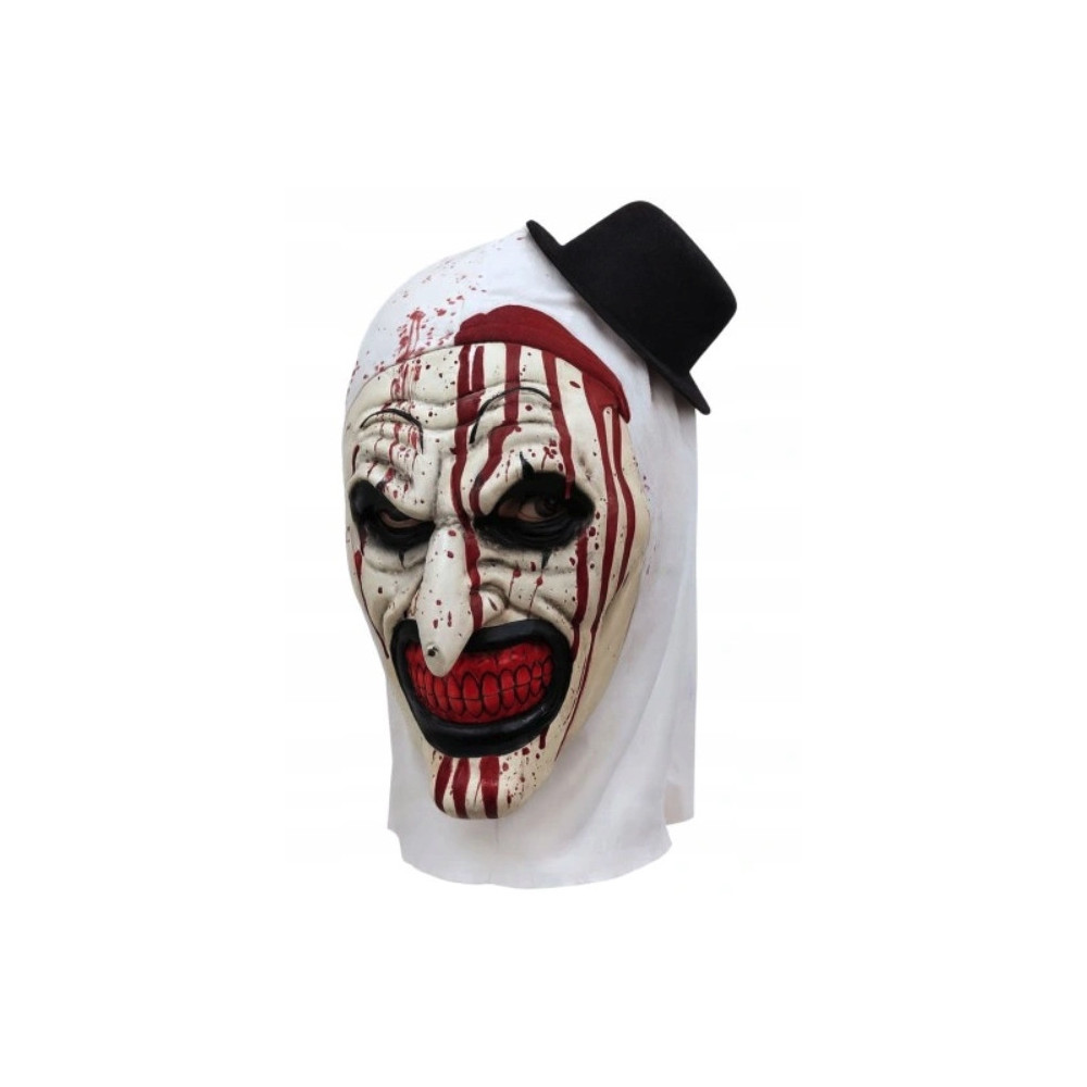 STRASZNA MASKA KLAUNA TERRIFIER HORROR NA HALLOWEEN PRZEBRANIE GADŻET