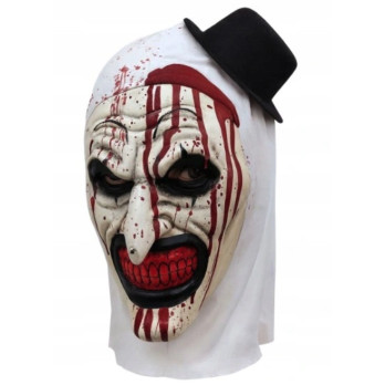 STRASZNA MASKA KLAUNA TERRIFIER HORROR NA HALLOWEEN PRZEBRANIE GADŻET