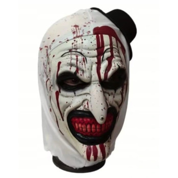 STRASZNA MASKA KLAUNA TERRIFIER HORROR NA HALLOWEEN PRZEBRANIE GADŻET