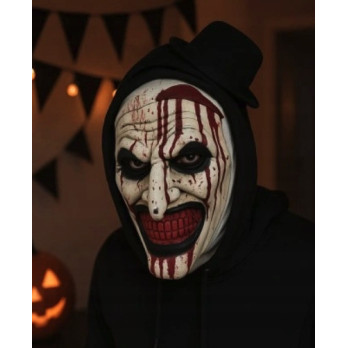 STRASZNA MASKA KLAUNA TERRIFIER HORROR NA HALLOWEEN PRZEBRANIE GADŻET