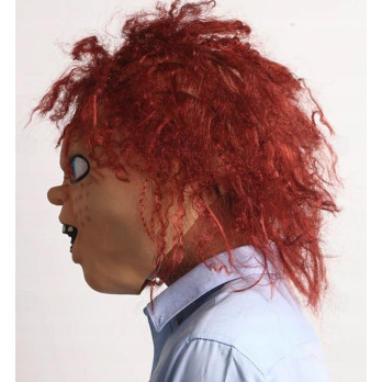 MASKA HALLOWEEN REALISTYCZNA STRASZNA LALECZKA CHUCKY HORROR NA IMPREZĘ