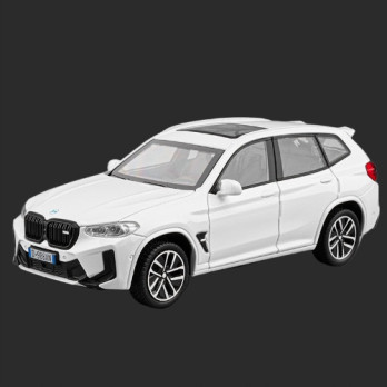 BMW X3M METALOWY MODEL SAMOCHODU 1:32 DŹWIĘK ŚWIATŁO BIAŁY PREZENT
