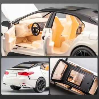 TOYOTA CAMRY METALOWY MODEL SAMOCHODU 1:24 DŹWIĘK ŚWIATŁO BIAŁY