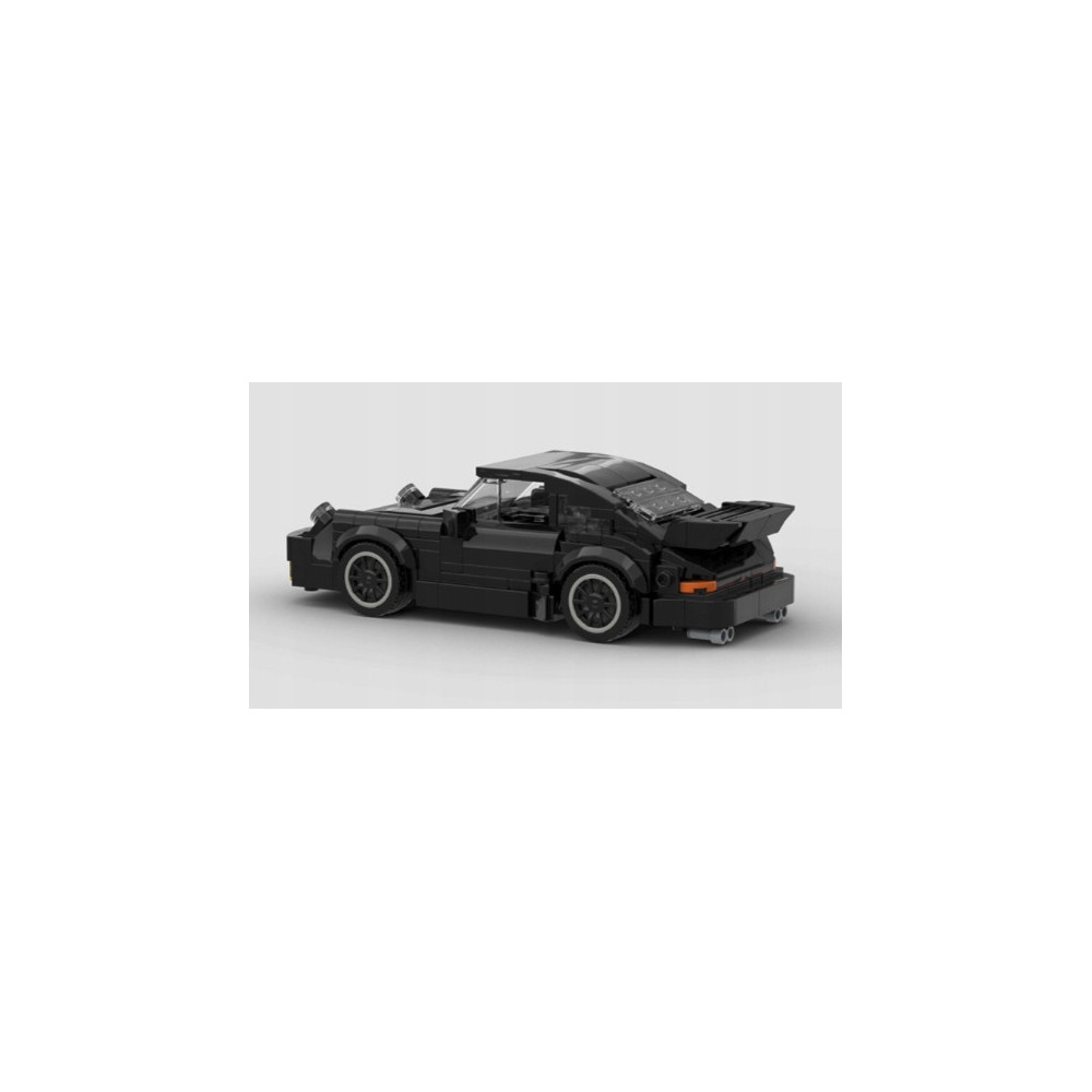 KLOCKI SAMOCHÓD CZARNY SPORTOWY PORSCHE 911 TURBO ZESTAW KLOCKÓW PREZENT