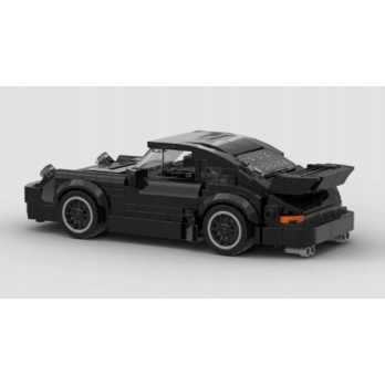 KLOCKI SAMOCHÓD CZARNY SPORTOWY PORSCHE 911 TURBO ZESTAW KLOCKÓW PREZENT