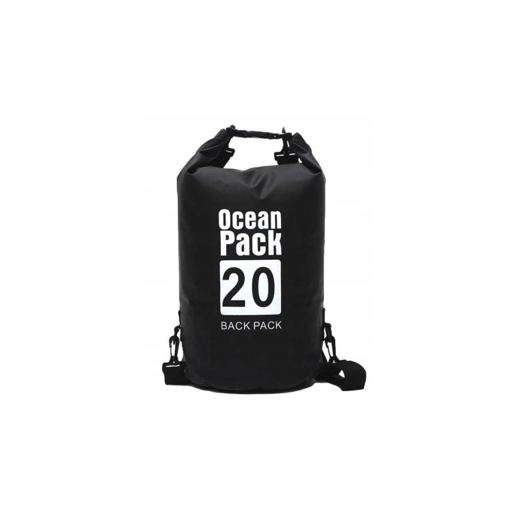 PLECAK WODOODPORNY OCEAN PACK DRY BAG TORBA 20L CZARNA BLACK