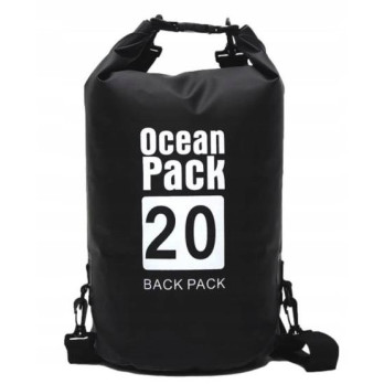PLECAK WODOODPORNY OCEAN PACK DRY BAG TORBA 20L CZARNA BLACK