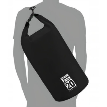PLECAK WODOODPORNY OCEAN PACK DRY BAG TORBA 20L CZARNA BLACK