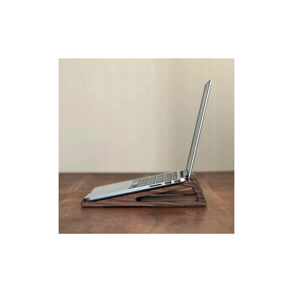STOJAK DREWNIANY PODSTAWKA POD LAPTOP PRZENOŚNY UCHWYT LAPTOP TABLET