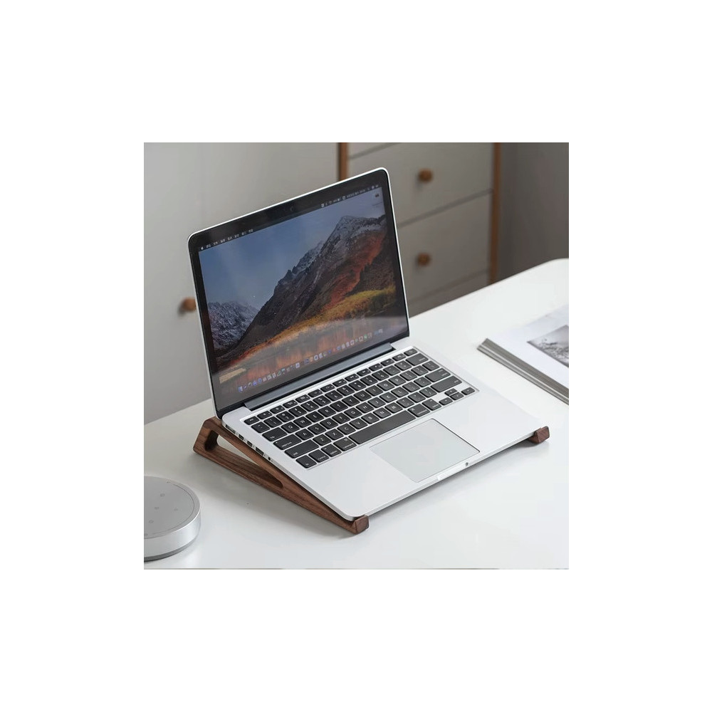 STOJAK DREWNIANY PODSTAWKA POD LAPTOP PRZENOŚNY UCHWYT LAPTOP TABLET