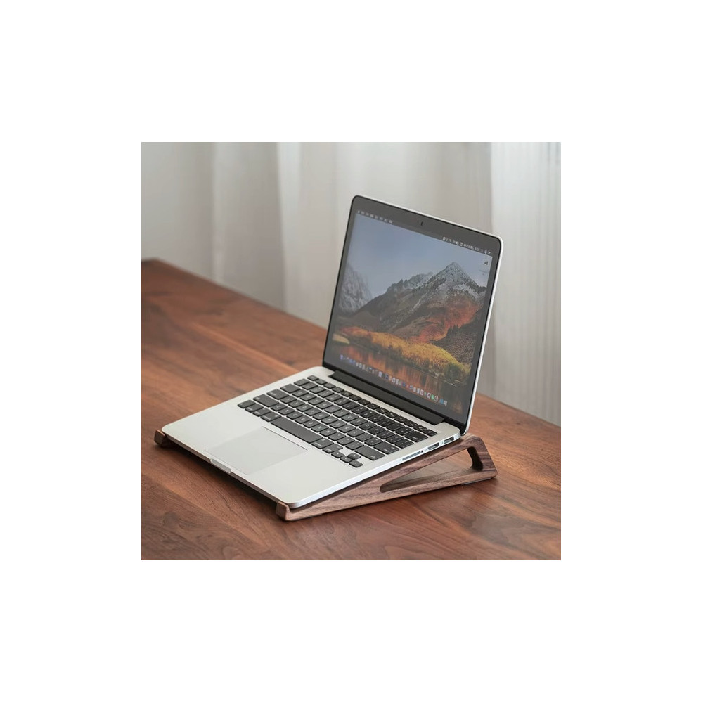 STOJAK DREWNIANY PODSTAWKA POD LAPTOP PRZENOŚNY UCHWYT LAPTOP TABLET