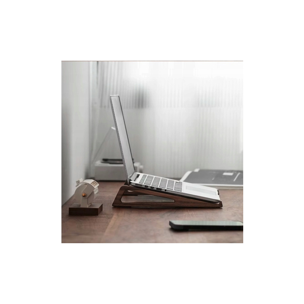 STOJAK DREWNIANY PODSTAWKA POD LAPTOP PRZENOŚNY UCHWYT LAPTOP TABLET