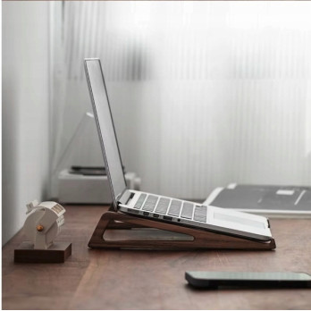 STOJAK DREWNIANY PODSTAWKA POD LAPTOP PRZENOŚNY UCHWYT LAPTOP TABLET