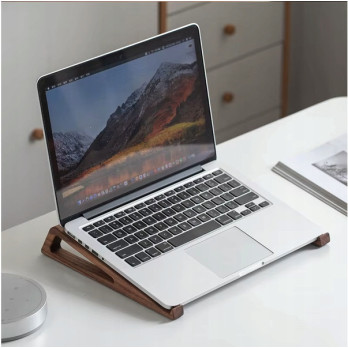 STOJAK DREWNIANY PODSTAWKA POD LAPTOP PRZENOŚNY UCHWYT LAPTOP TABLET