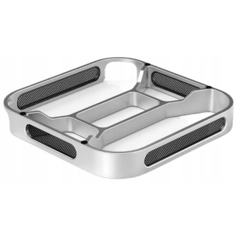 ALUMINIOWY STOJAK METALOWY PODSTAWKA POD iMACA SIATKOWA OSŁONA