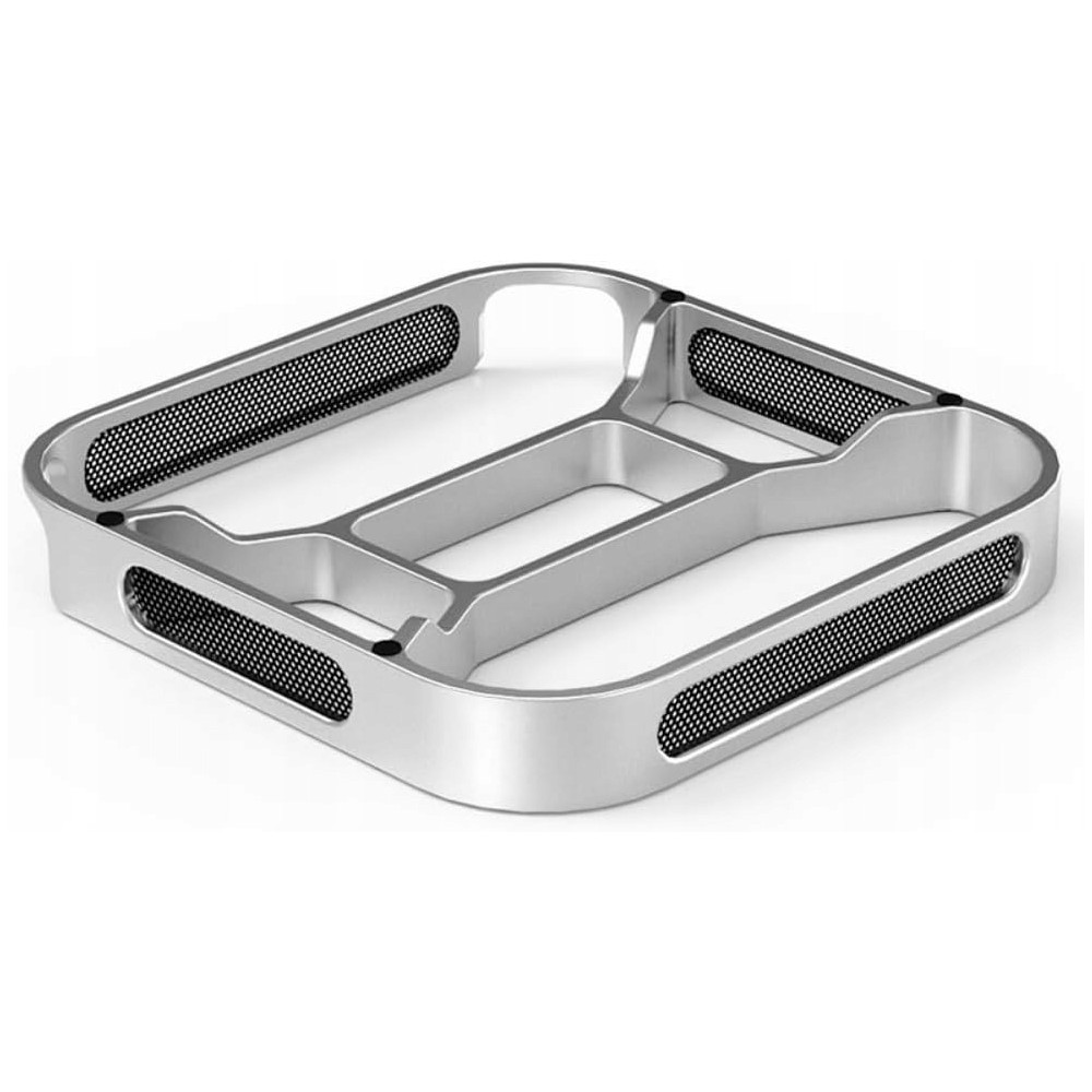 ALUMINIOWY STOJAK METALOWY PODSTAWKA POD iMACA SIATKOWA OSŁONA