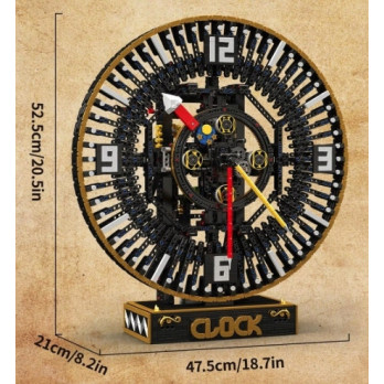 Klocki MOULD KING 10160 – Zegar mechaniczny Grand Clock 3675 części