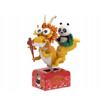 Klocki Pantasy Zestaw - Kungfu Panda Po's Crane Żuraw Po 86510 Prezent