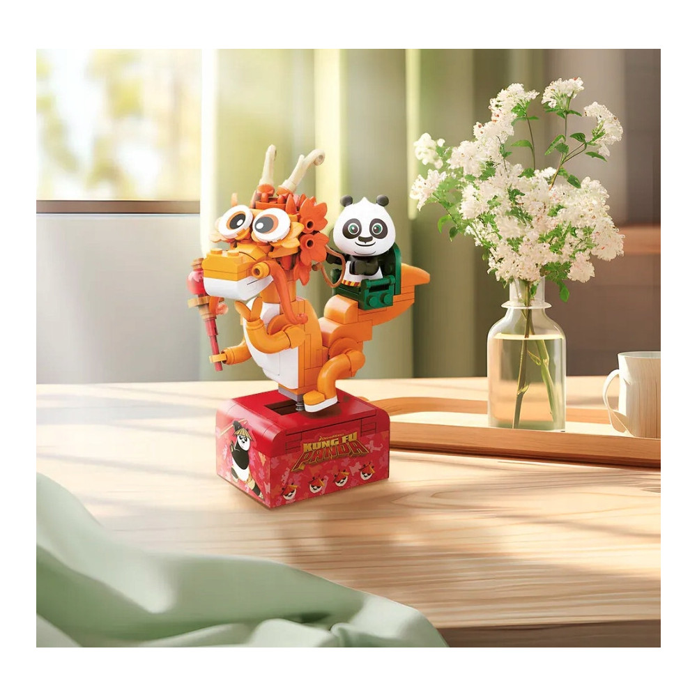 Klocki Pantasy Zestaw - Kungfu Panda Po's Crane Żuraw Po 86510 Prezent
