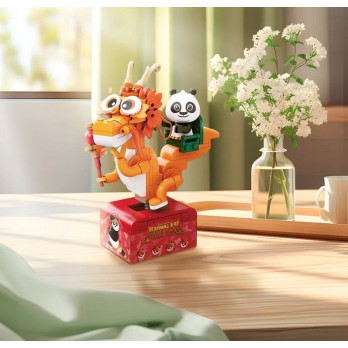 Klocki Pantasy Zestaw - Kungfu Panda Po's Crane Żuraw Po 86510 Prezent