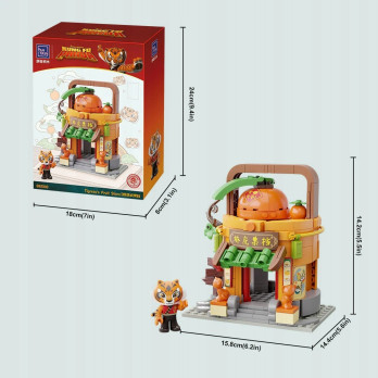 Pantasy Zestaw - Kungfu Panda Mini Street View - Tigress's Fruit Store