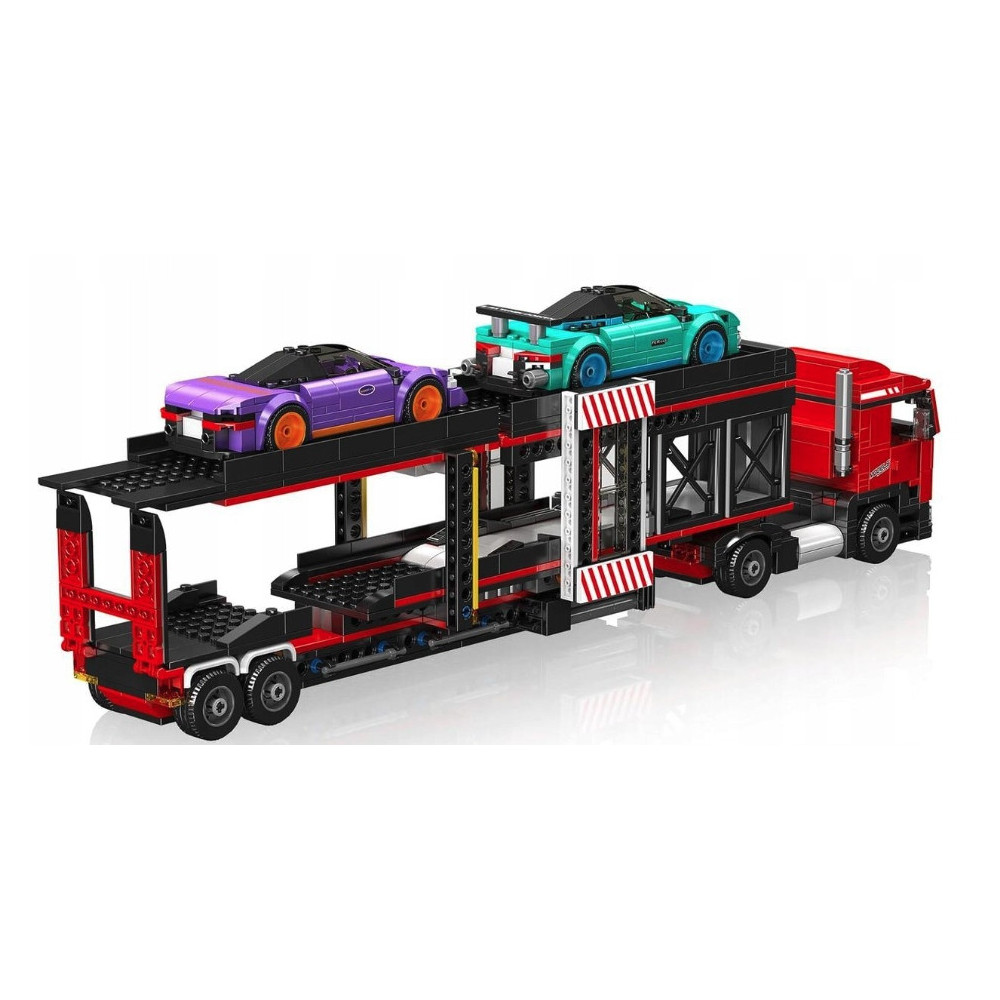 Zestaw MOULD KING 24078 – Transporter samochodów sportowych Laweta Klocki