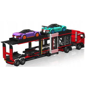 Zestaw MOULD KING 24078 – Transporter samochodów sportowych Laweta Klocki