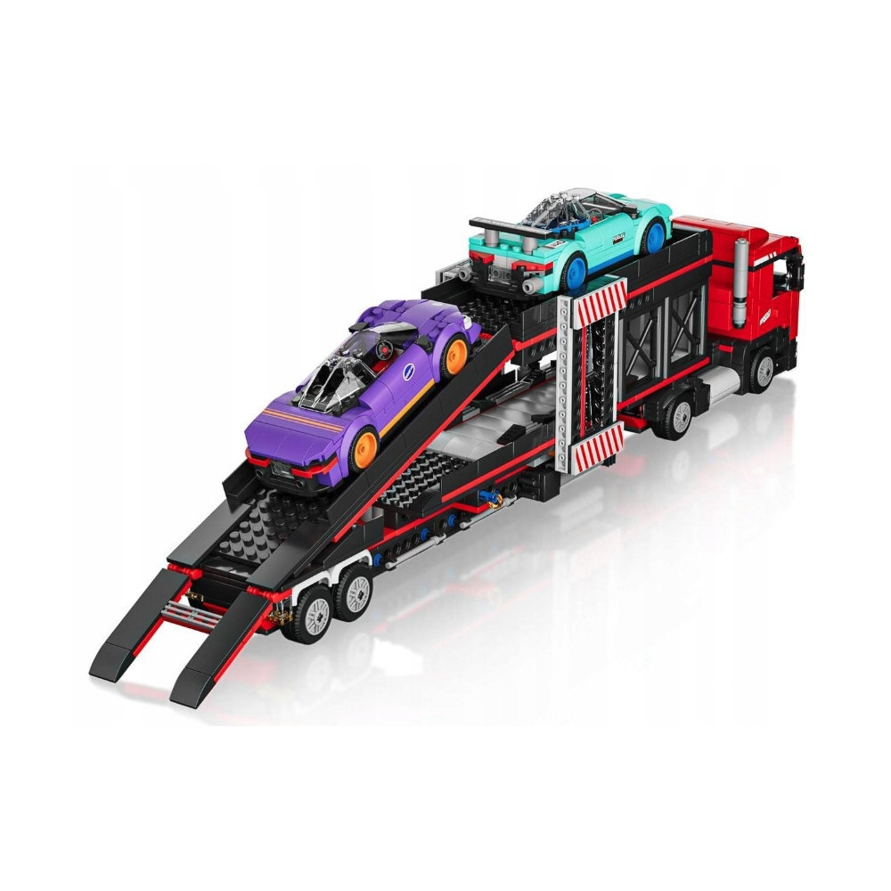 Zestaw MOULD KING 24078 – Transporter samochodów sportowych Laweta Klocki