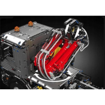 KLOCKI MOULD KING 19016 DŹWIG NA CIĘŻARÓWCE ŻURAW SAMOCHODOWY MOBILNY RC