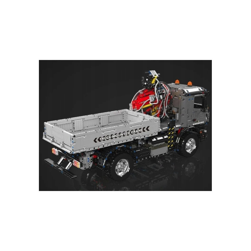 KLOCKI MOULD KING 19016 DŹWIG NA CIĘŻARÓWCE ŻURAW SAMOCHODOWY MOBILNY RC