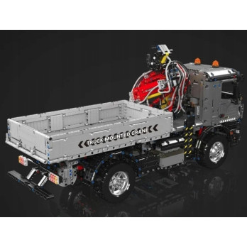 KLOCKI MOULD KING 19016 DŹWIG NA CIĘŻARÓWCE ŻURAW SAMOCHODOWY MOBILNY RC