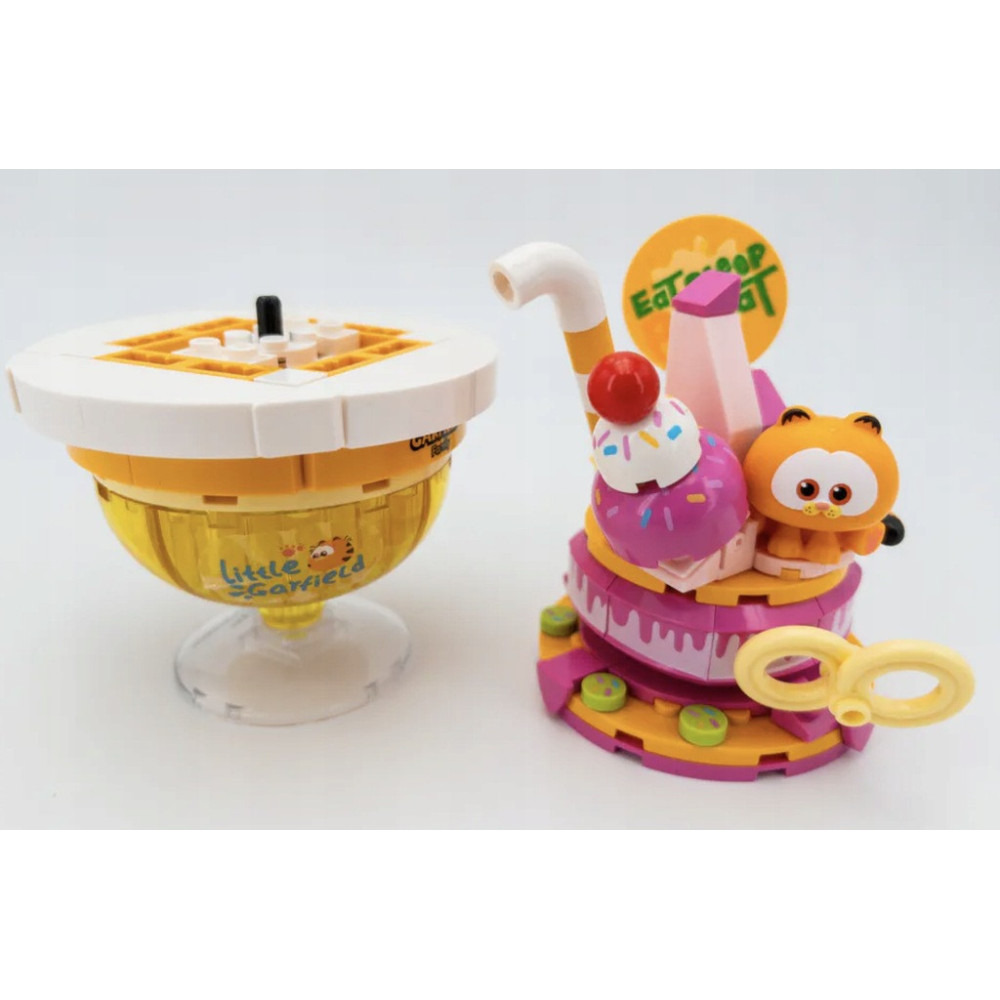 PANTASY Klocki 86806 Special Drink Garfield Foodie Series Zestaw Klocków 3D