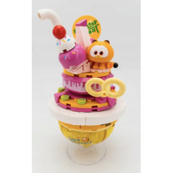 PANTASY Klocki 86806 Special Drink Garfield Foodie Series Zestaw Klocków 3D