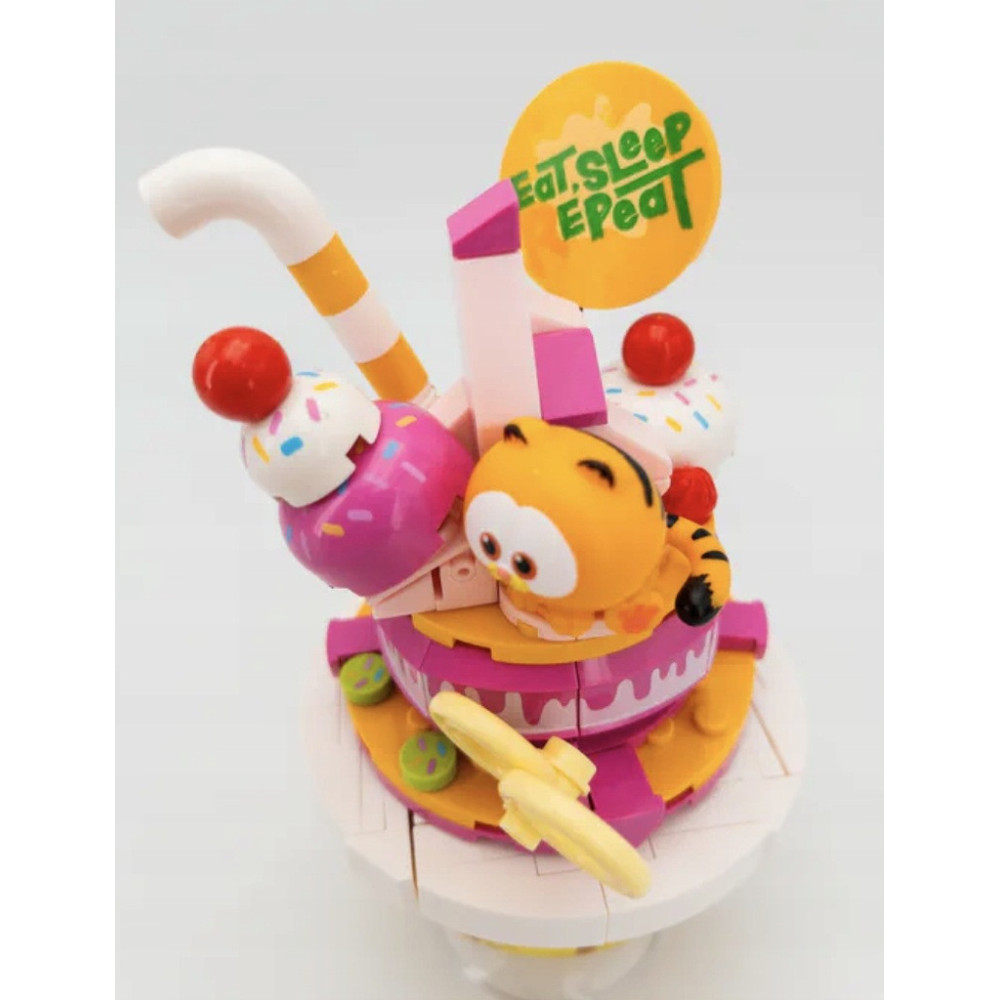 PANTASY Klocki 86806 Special Drink Garfield Foodie Series Zestaw Klocków 3D