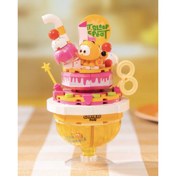 PANTASY Klocki 86806 Special Drink Garfield Foodie Series Zestaw Klocków 3D