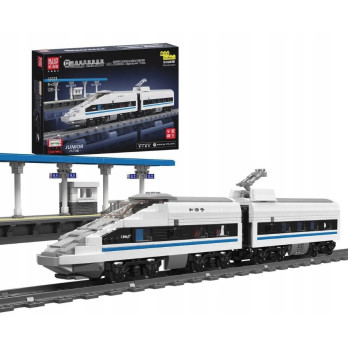MOULD KING 12021 Pociąg CRH380A High-Speed Train ZDALNIE STEROWANY ZESTAW