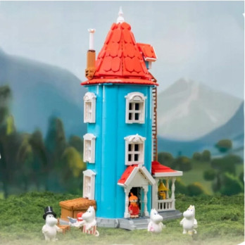 Klocki Pantasy 87201 Moomin House Dom Muminków Muminki Migotka Klocki 3D