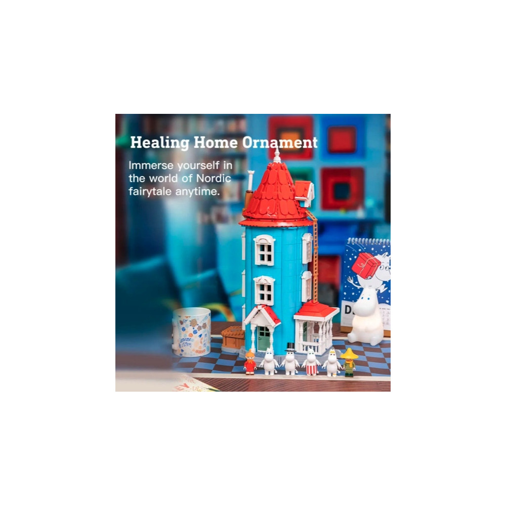 Klocki Pantasy 87201 Moomin House Dom Muminków Muminki Migotka Klocki 3D