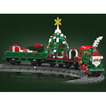 MOULD KING 12039 XMAS ŚWIĄTECZNY POCIĄG LOKOMOTYWA ŚWIĘTA ZESTAW KLOCKÓW