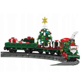 MOULD KING 12039 XMAS ŚWIĄTECZNY POCIĄG LOKOMOTYWA ŚWIĘTA ZESTAW KLOCKÓW