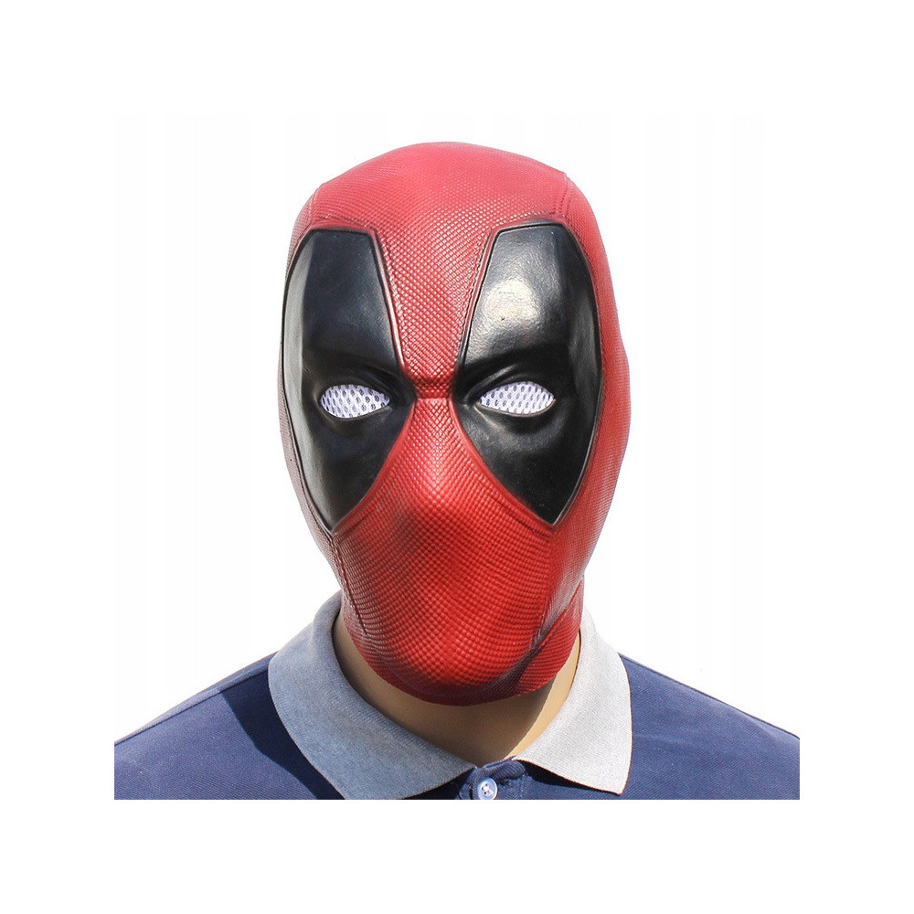 MASKA DEADPOOL MARVEL IMPREZOWA HALLOWEEN PRZEBRANIE GADŻET LATEKS