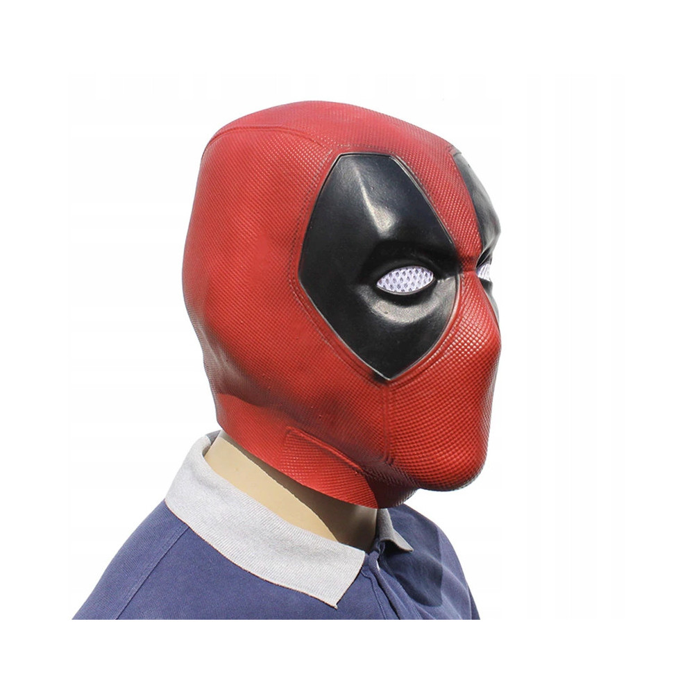 MASKA DEADPOOL MARVEL IMPREZOWA HALLOWEEN PRZEBRANIE GADŻET LATEKS