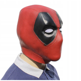 MASKA DEADPOOL MARVEL IMPREZOWA HALLOWEEN PRZEBRANIE GADŻET LATEKS