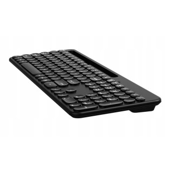 ZESTAW BEZPRZEWODOWY KLAWIATURA BEZPRZEWODOWA + MYSZ CICHA USB CZARNA